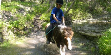 le ranch equitation randonnées a cheval vallouise